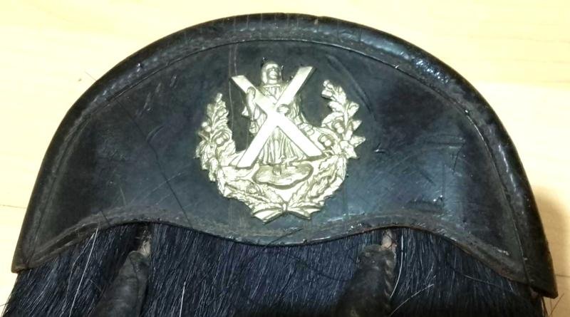 WW2 Period Cameron Highlanders Other Ranks Horse Hair Sporran — image 3