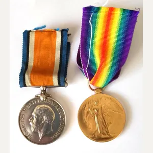 Low Service Numbered Seaforth Highlanders WW1 Medal Pair