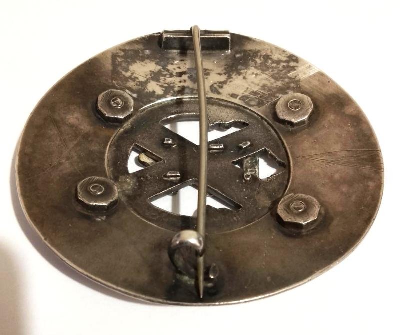 Gordon Highlanders Plaid Brooch — image 2