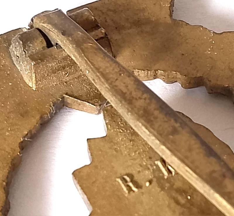 Third Reich K.M Minesweepers Badge by RK — image 4