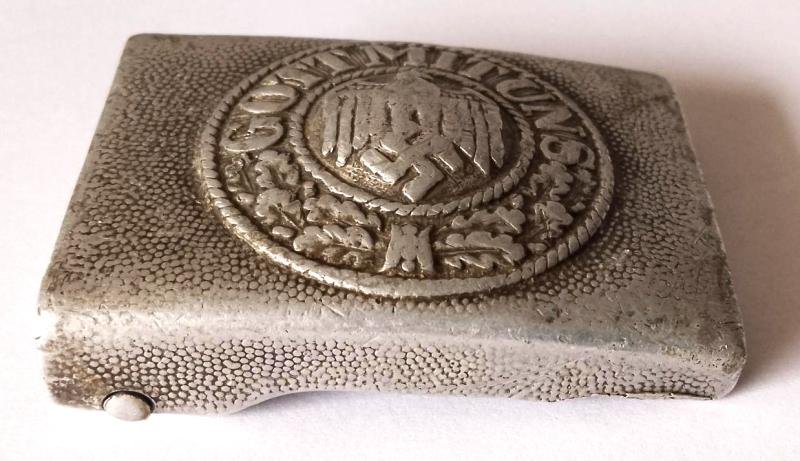 Third Reich Army Belt Buckle — image 4