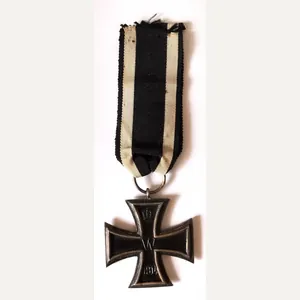 Imperial German 2nd Class Iron Cross with Ribbon