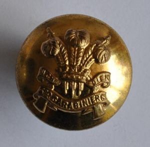 British Army Brass Button to the 3rd Carabinier's