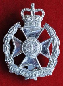 The Leeds Rifles (TA) Anodised Cap Badge