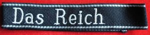 WW2 German Cuff Title “Das Reich”
