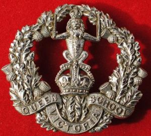 The Queen Victoria School Dunblane Badge