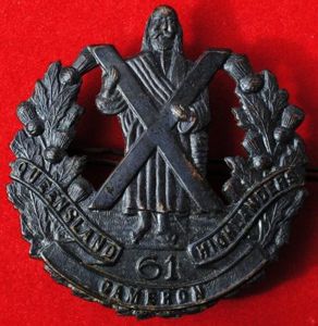 61st Battalion Queensland Cameron Highlanders