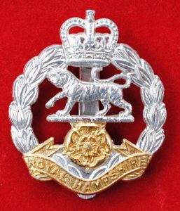 The Royal Hampshire Regiment Cap Badge