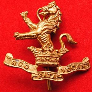 The 7th (Princess Royal's) Dragoon Guards Cavalry Cap badge