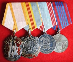 Soviet/Russian Order of Honour and Order of Labour Glory 3rd …