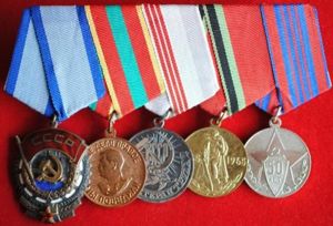 Soviet Order of the Red Banner of Labour Medal Group …