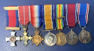 Miniature medal group of Major General A. K. Hay.