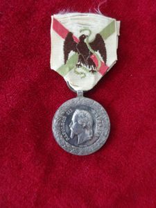 Médaille commémorative de la campagne du Mexique 1862