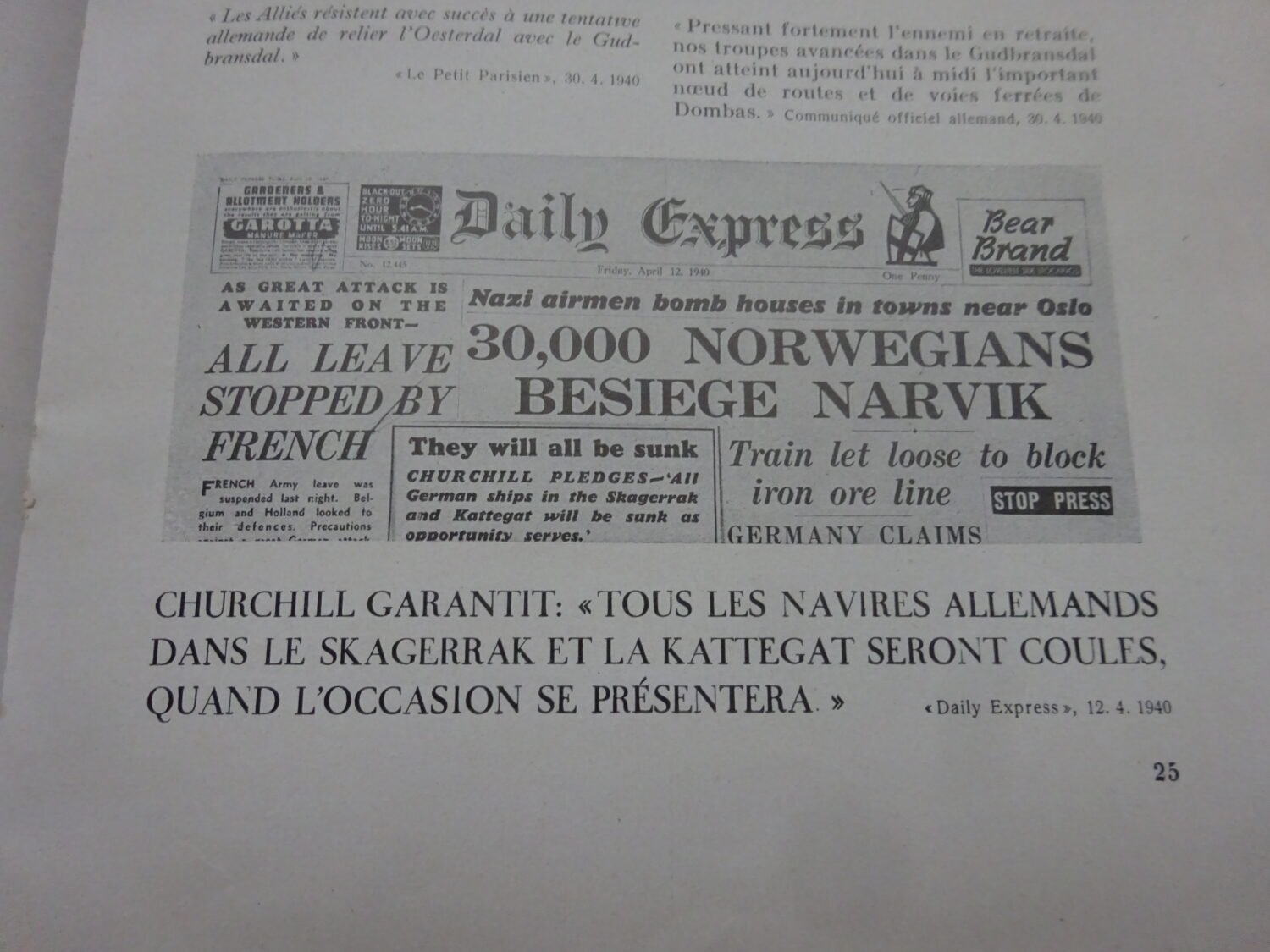 Brochure Les Victoires des Alliés et la Réalité — image 5