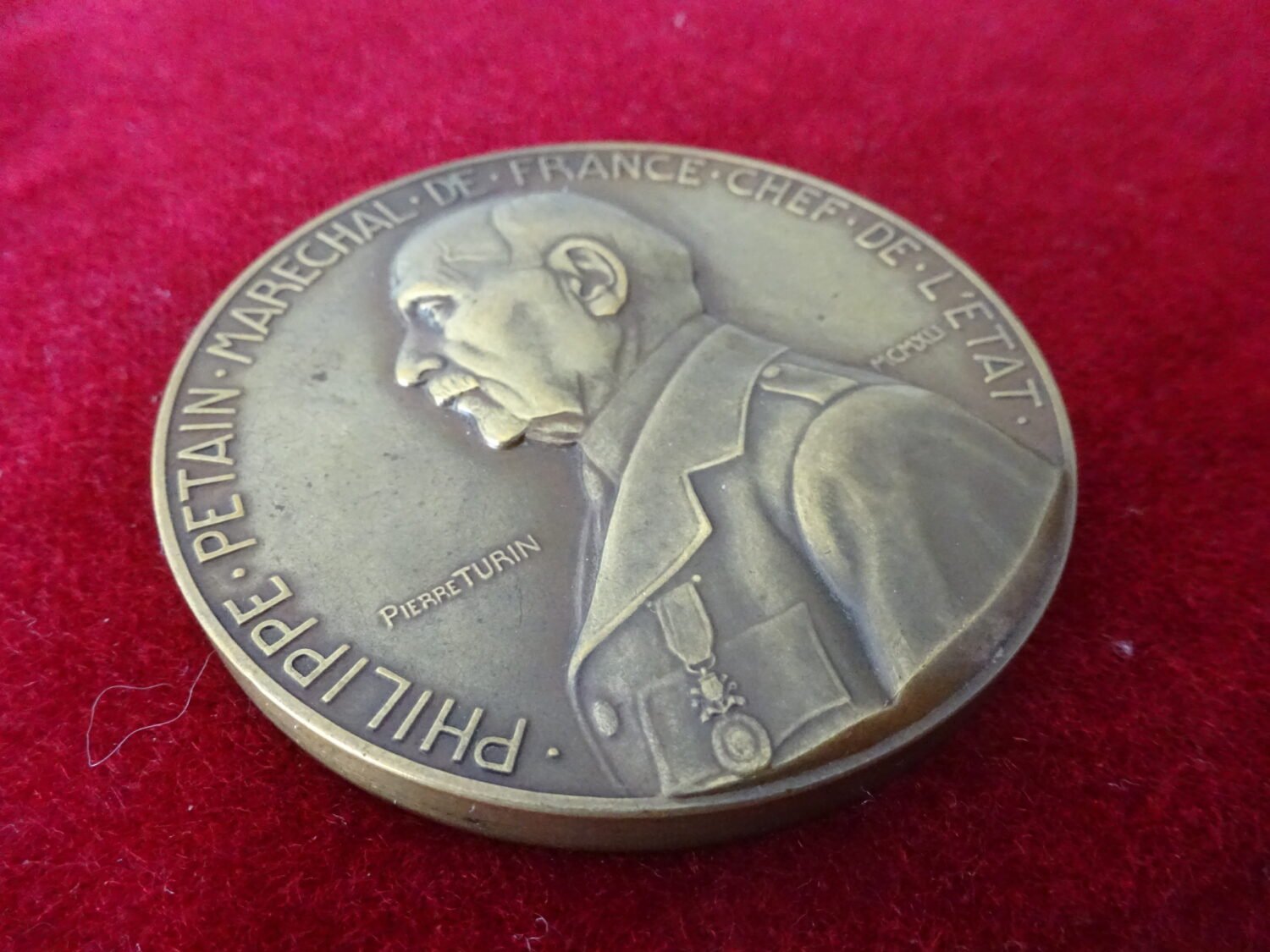 Médaille de Table Philippe Pétain 1943 — image 2