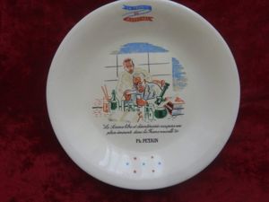 Assiette la France du Maréchal