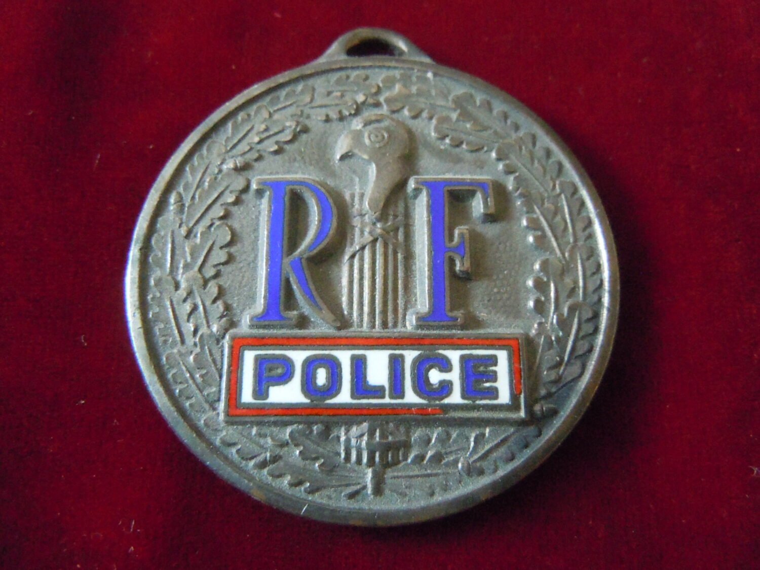 Plaque Direction Générale de la Police années 30 — image 2