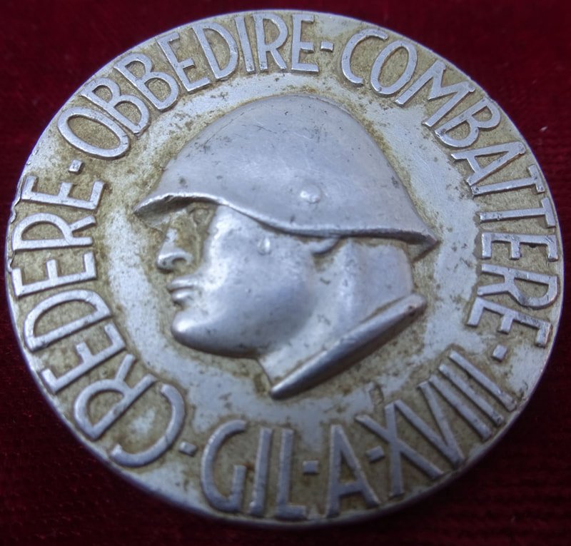 Insigne fasciste italien GIL (Gioventu del Littorio) — image 2