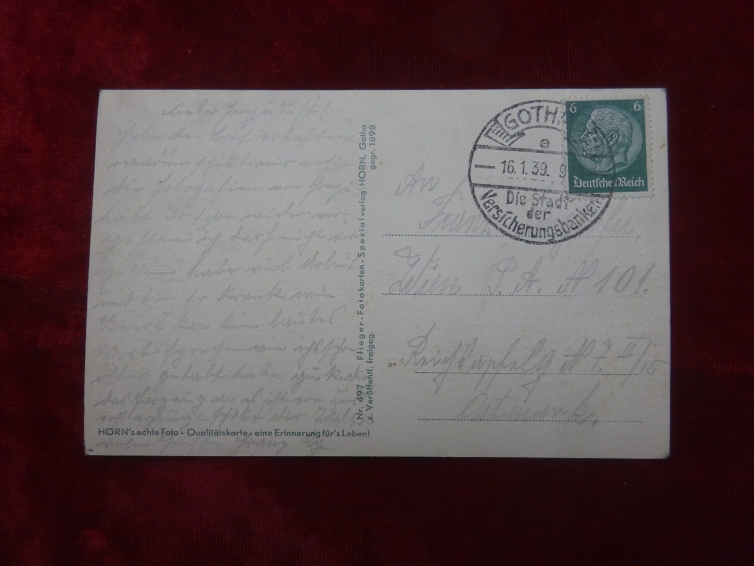 Carte postale privattflugzeug — image 2