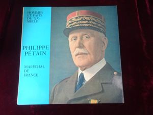 Disque 33 tours SERP Philippe Pétain