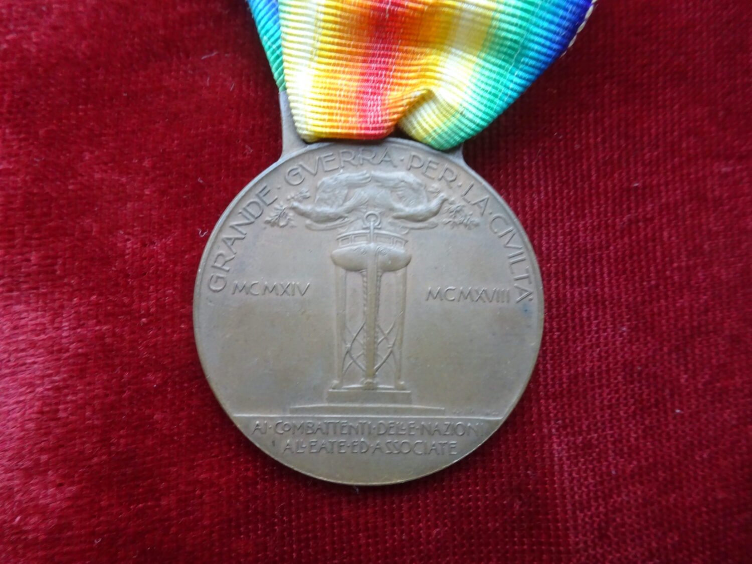 Médaille interalliée Italie — image 3