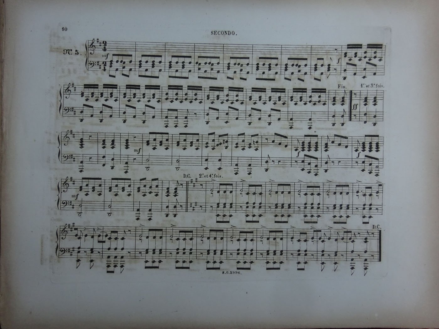 Lot de gravures et partitions militaires du XIXe siècle — image 11