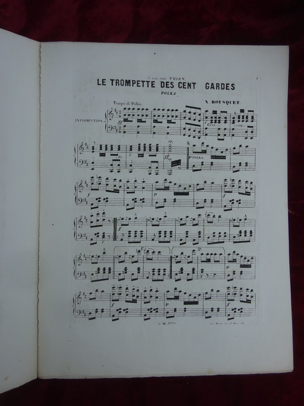 Lot de gravures et partitions militaires du XIXe siècle — image 5