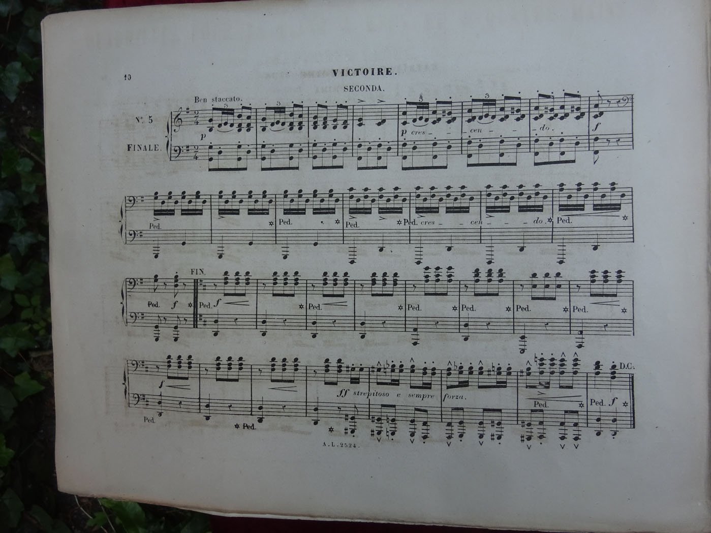 Lot de gravures et partitions militaires du XIXe siècle — image 7