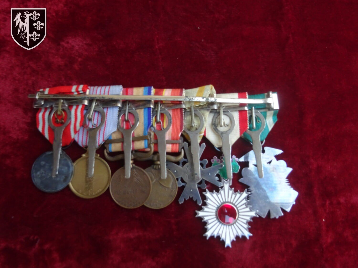 Barrette japonaise 7 médailles — image 5