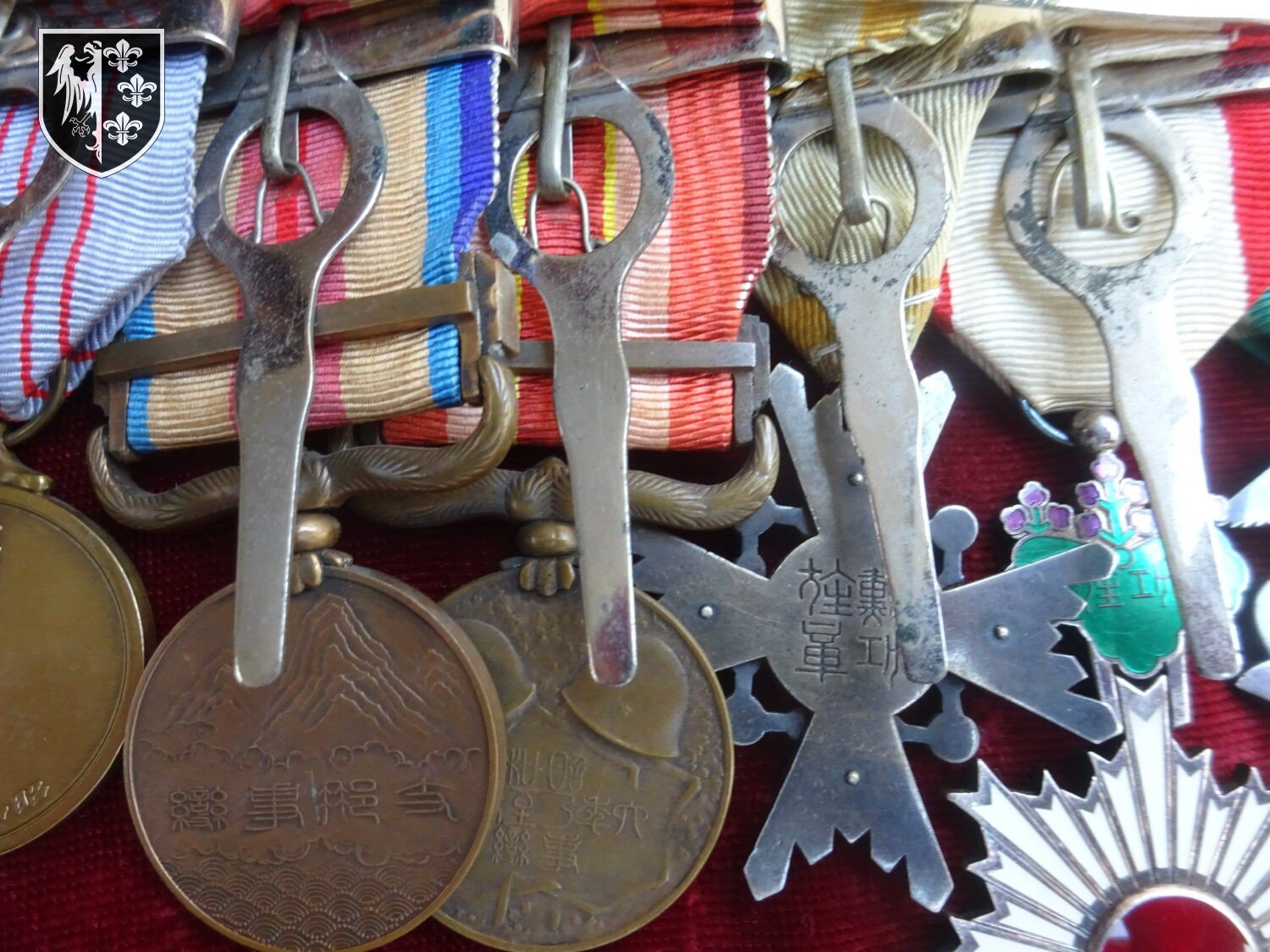 Barrette japonaise 7 médailles — image 7