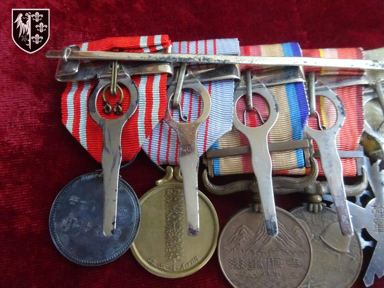 Barrette japonaise 7 médailles — image 8