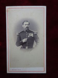 Photo CDV officier second empire