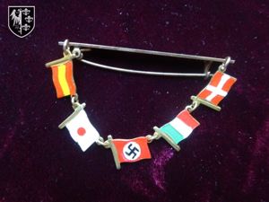barrette drapeaux