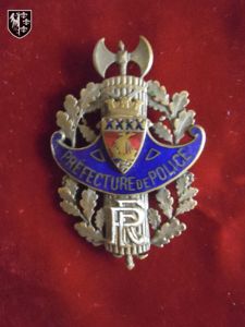 Insigne de fonction Paris – officier police judiciaire la patate