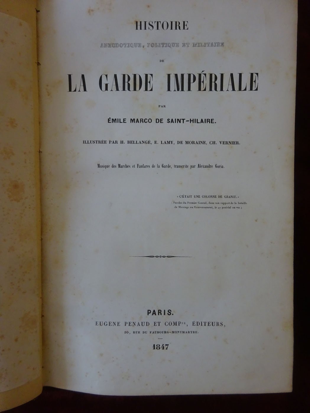 Livre Histoire anecdotique, politique et militaire de la Garde Impériale — image 5