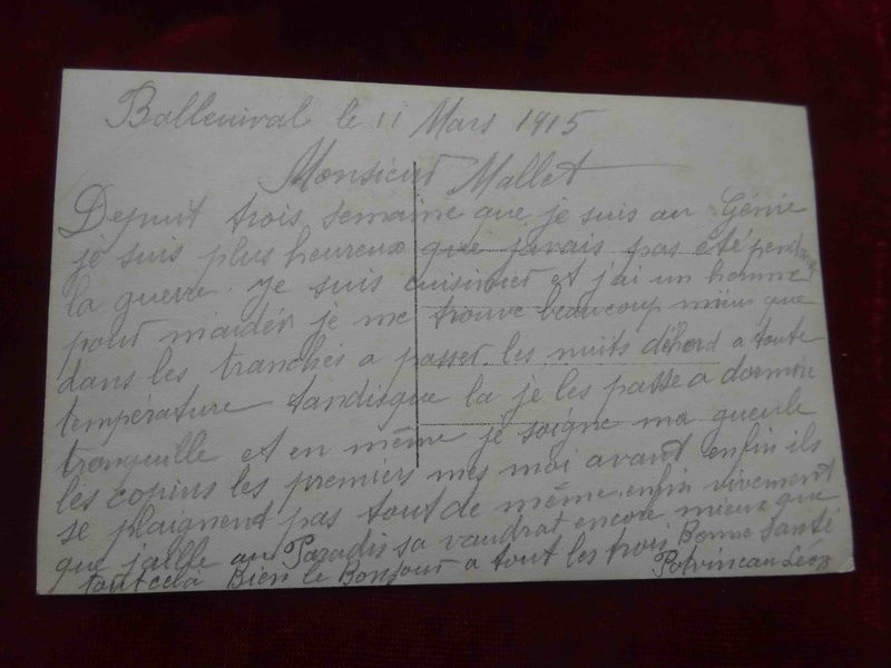 Carte postale 1915 — image 2