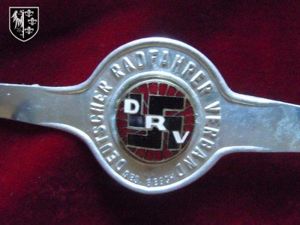 Insigne apposé sur les vélos du Deutscher Radfahrer-Verband (DRV)