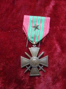 Médaille Croix de Guerre 1939