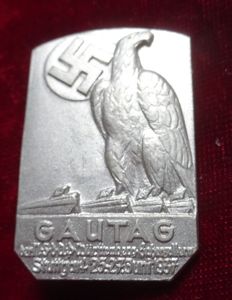 Insigne Stuttgart Wurttenberg Gau Tag 1937