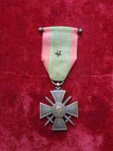 Médaille Croix de guerre 1939-1940
