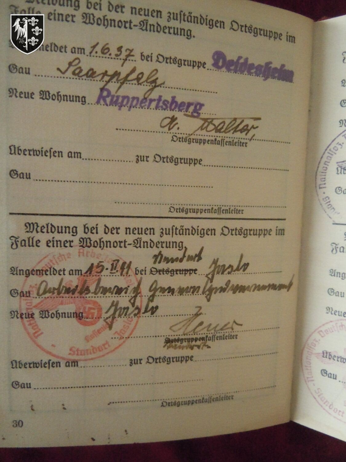 Livret adhérent du Parti — image 13