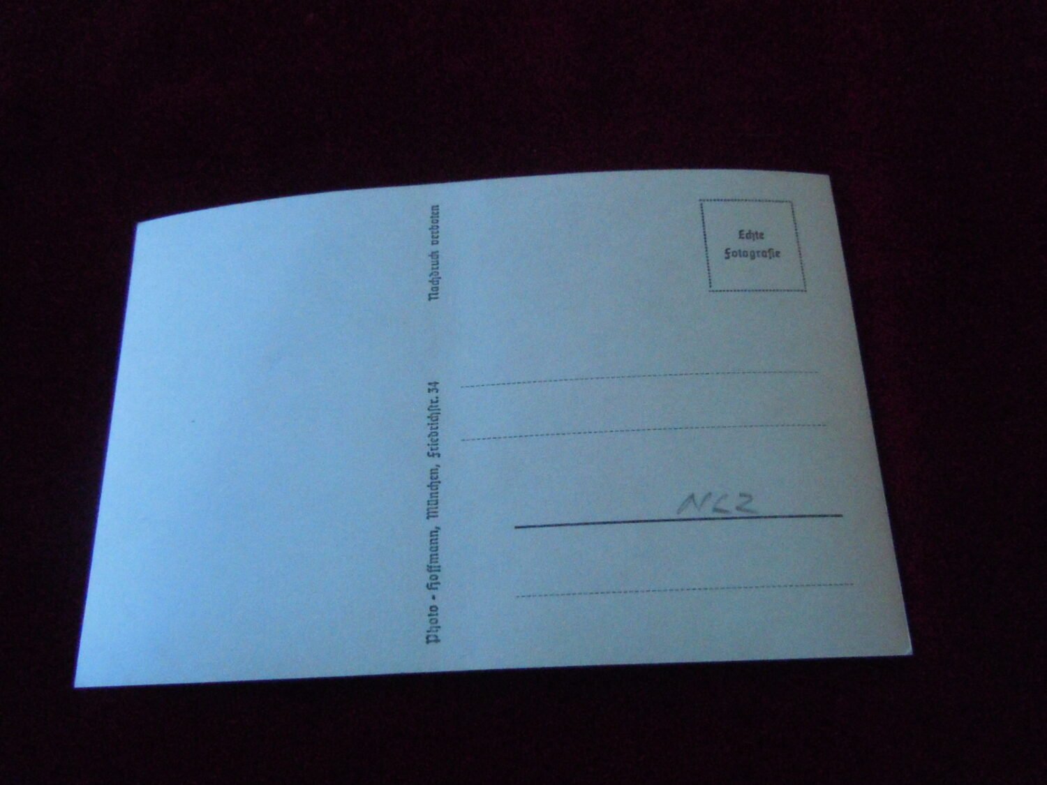 Carte postale Major Grasser — image 2