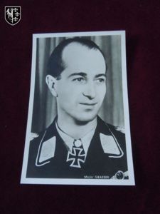 Carte postale Major Grasser