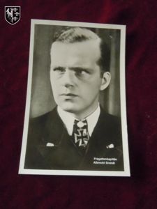 Carte postale Fregattenkapitan Albrecht Brandt