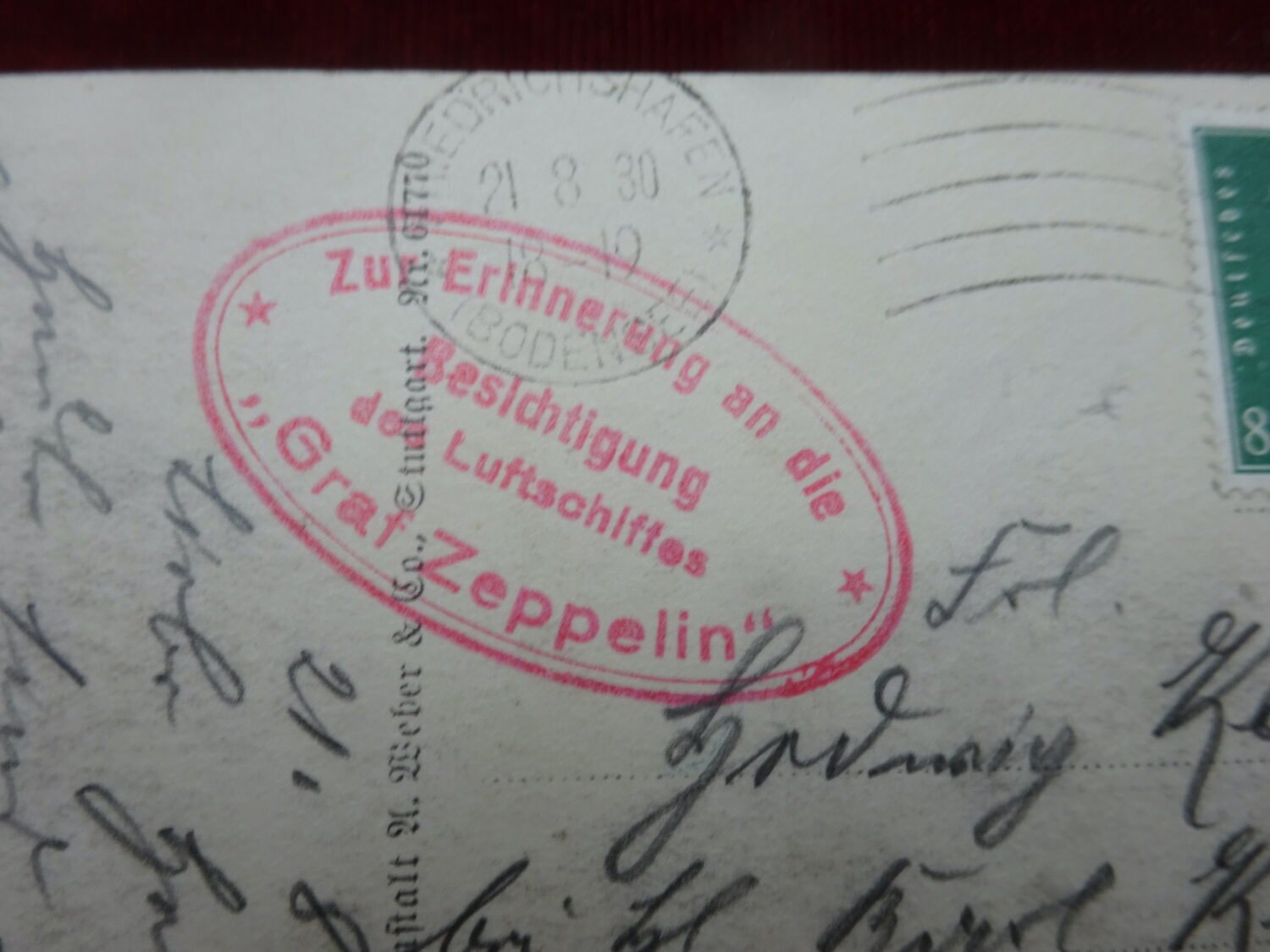 Carte postale Zeppelin — image 2