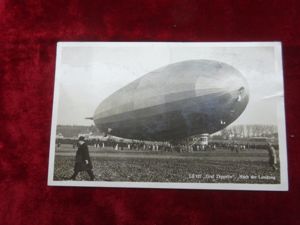 Carte postale Zeppelin