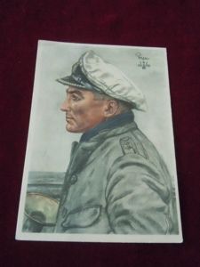 Carte postale Kapitanleutnant Gunther Prien