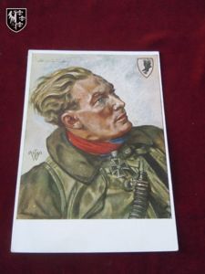 Carte postale Hauptmann Baumbach