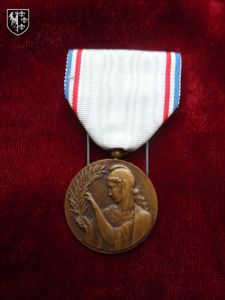 Médaille de bronze de la reconnaissance française
