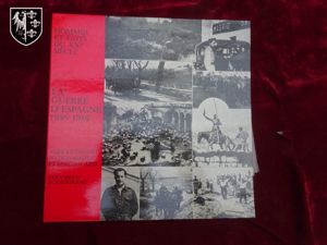 Disque 33 tours La Guerre d'Espagne 1936-1939 SERP